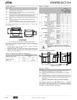 Preview for 66 page of Ferroli DIVAPROJECT F24 Instructions For Use, Installation And Maintenance