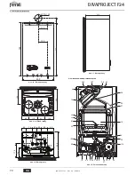 Preview for 70 page of Ferroli DIVAPROJECT F24 Instructions For Use, Installation And Maintenance