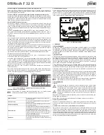 Preview for 23 page of Ferroli DIVAtech F 32 D Instructions For Use, Installation And Maintenance