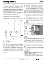 Preview for 51 page of Ferroli DIVAtop MICRO F Instructions For Use, Installation And Maintenance