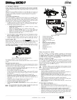 Preview for 53 page of Ferroli DIVAtop MICRO F Instructions For Use, Installation And Maintenance