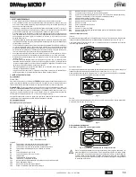 Preview for 59 page of Ferroli DIVAtop MICRO F Instructions For Use, Installation And Maintenance