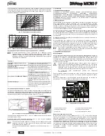 Preview for 72 page of Ferroli DIVAtop MICRO F Instructions For Use, Installation And Maintenance