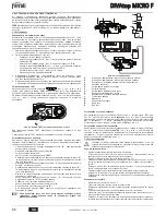 Preview for 86 page of Ferroli DIVAtop MICRO F Instructions For Use, Installation And Maintenance