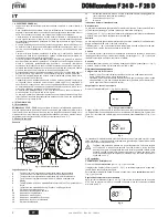 Preview for 2 page of Ferroli DOMIcondens F 24 D Instructions For Use, Installation And Maintenance