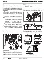 Preview for 14 page of Ferroli DOMIcondens F 24 D Instructions For Use, Installation And Maintenance