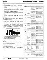 Preview for 54 page of Ferroli DOMIcondens F 24 D Instructions For Use, Installation And Maintenance