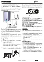 Preview for 7 page of Ferroli ECONCEPT ST 25 Instructions For Use, Installation And Maintenance