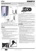 Preview for 18 page of Ferroli ECONCEPT ST 25 Instructions For Use, Installation And Maintenance