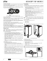 Preview for 8 page of Ferroli ECONCEPT TOP MICRO C Instructions For Use, Installation And Maintenance