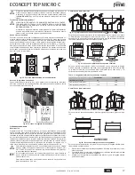 Preview for 17 page of Ferroli ECONCEPT TOP MICRO C Instructions For Use, Installation And Maintenance