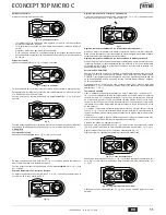 Preview for 55 page of Ferroli ECONCEPT TOP MICRO C Instructions For Use, Installation And Maintenance