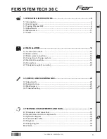 Preview for 3 page of Ferroli FERSYSTEM TECH 38 C Instructions For Use, Installation And Maintenance