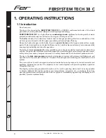 Preview for 4 page of Ferroli FERSYSTEM TECH 38 C Instructions For Use, Installation And Maintenance