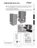 Preview for 17 page of Ferroli FERSYSTEM TECH 38 C Instructions For Use, Installation And Maintenance