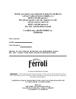 Preview for 39 page of Ferroli OPTIMAX HE 31 S Instructions For Use Manual