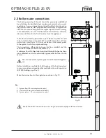 Preview for 11 page of Ferroli OPTIMAX HE PLUS 25 OV Instructions For Use, Installation And Maintenance