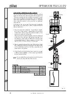 Preview for 20 page of Ferroli OPTIMAX HE PLUS 25 OV Instructions For Use, Installation And Maintenance