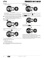 Preview for 36 page of Ferroli PEGASUS D 30 K 100 LN Instructions For Use, Installation And Maintenance