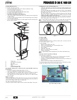 Preview for 40 page of Ferroli PEGASUS D 30 K 100 LN Instructions For Use, Installation And Maintenance