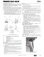 Preview for 59 page of Ferroli PEGASUS D 30 K 100 LN Instructions For Use, Installation And Maintenance