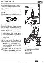 Preview for 5 page of Ferroli PEGASUS D 45 K 130 Instructions For Use, Installation And Maintenance