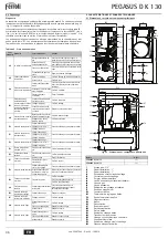 Preview for 46 page of Ferroli PEGASUS D 45 K 130 Instructions For Use, Installation And Maintenance