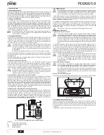 Preview for 4 page of Ferroli PEGASUS D Instructions For Use, Installation And Maintenance