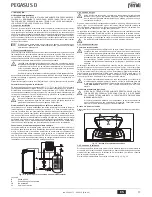 Preview for 13 page of Ferroli PEGASUS D Instructions For Use, Installation And Maintenance