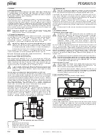 Preview for 54 page of Ferroli PEGASUS D Instructions For Use, Installation And Maintenance