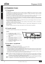 Preview for 4 page of Ferroli PEGASUS LN 2S Series Operating, Installation And Maintenance Manual