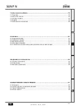 Preview for 76 page of Ferroli SUN P N Series Instructions For Use, Installation And Maintenence