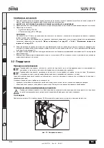 Preview for 117 page of Ferroli SUN P N Series Instructions For Use, Installation And Maintenence