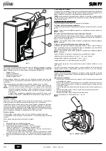 Preview for 36 page of Ferroli SUN P7 Instructions For Use, Installation And Maintenance