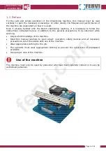 Preview for 5 page of Fervi 0560 Use And Maintenance Manual