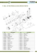 Preview for 13 page of Fervi 570 User And Maintenance Manual