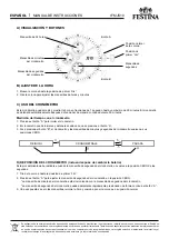 Preview for 2 page of Festina IFMJS10 Instruction Manual