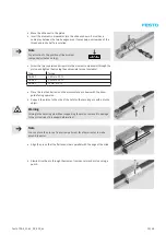 Preview for 39 page of Festo DGE-25 ZR RF Series Repair Instructions