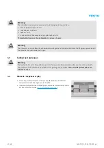 Preview for 42 page of Festo DGE-25 ZR RF Series Repair Instructions