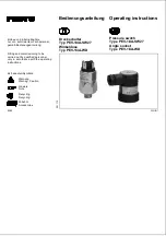 Preview for 1 page of Festo PEV-1/4A Series Operating Instructions Manual