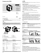 Preview for 1 page of Festo Span Series Operating Instructions Manual