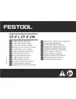 Festool CT-F I Original Operating Manual preview