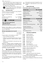 Preview for 122 page of Festool DSC-AG 125 FH Original Operating Manual