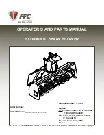 FFC 11048 Operator And Parts Manual preview