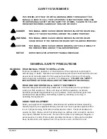 Preview for 5 page of FFC 13884 Operator And Parts Manual