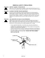 Preview for 6 page of FFC LAF5416 Operator And Parts Manual