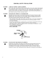 Preview for 6 page of FFC V-Snow Blade Operator'S Manual