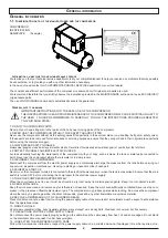 Preview for 4 page of fiac New Silver Series Use & Maintenance Manual