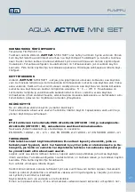 Preview for 41 page of Fiap Aqua Active Mini Set 1.000 Instruction Manual