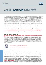 Preview for 42 page of Fiap Aqua Active Mini Set 1.000 Instruction Manual